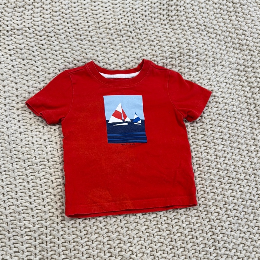 Janie and Jack Sailboat Shirt